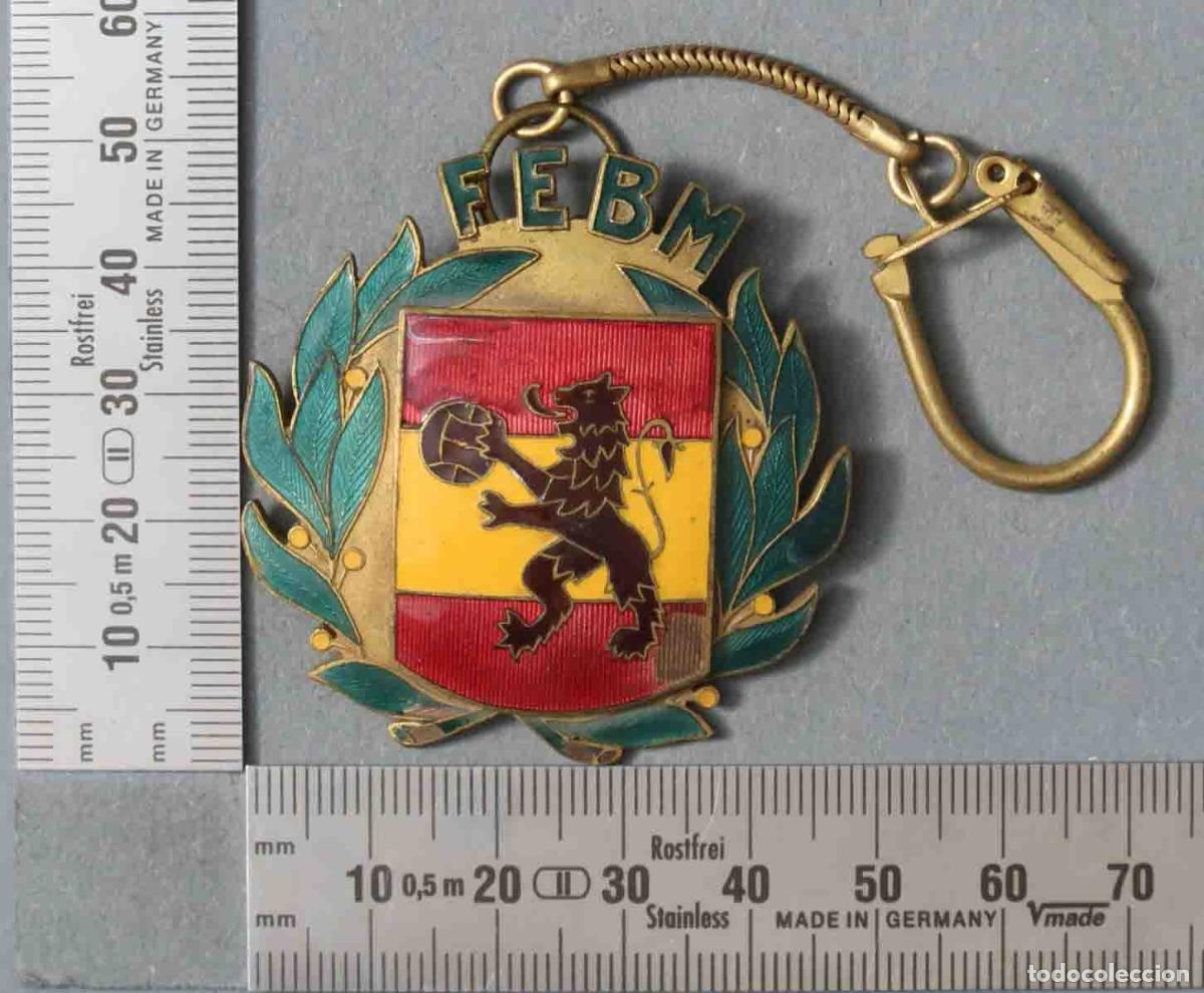 Colecionismo de porta-chaves: LLAVERO. FEDERACION ESPA&Ntilde;OLA DE BALONMANO. ESPA&Ntilde;A PORTUGAL 1951