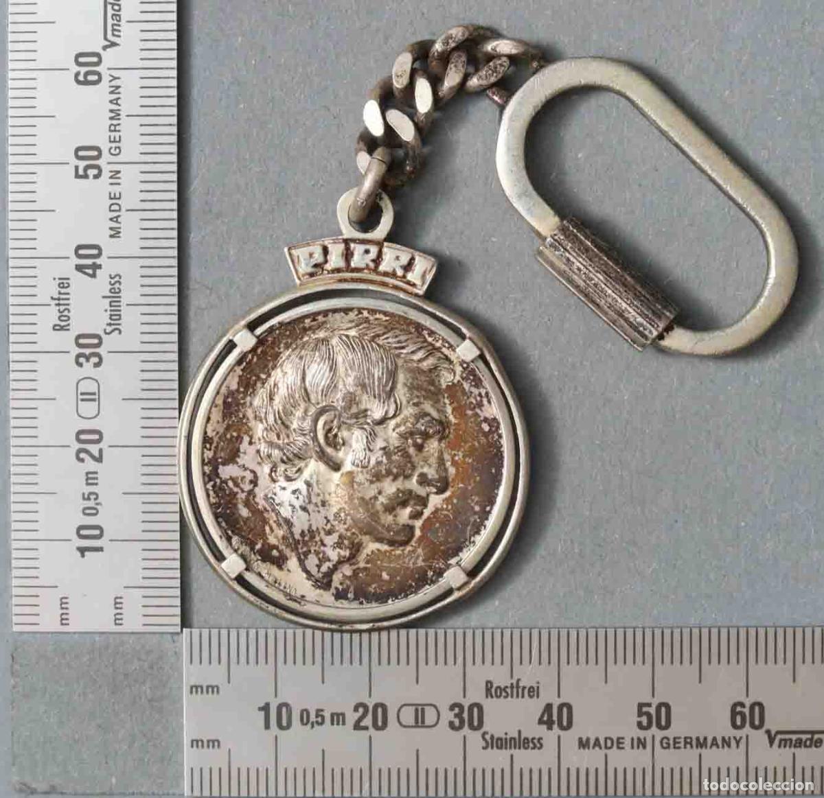Colecionismo de porta-chaves: LLAVERO. HOMENAJE A PIRRI. 1981. PLATA
