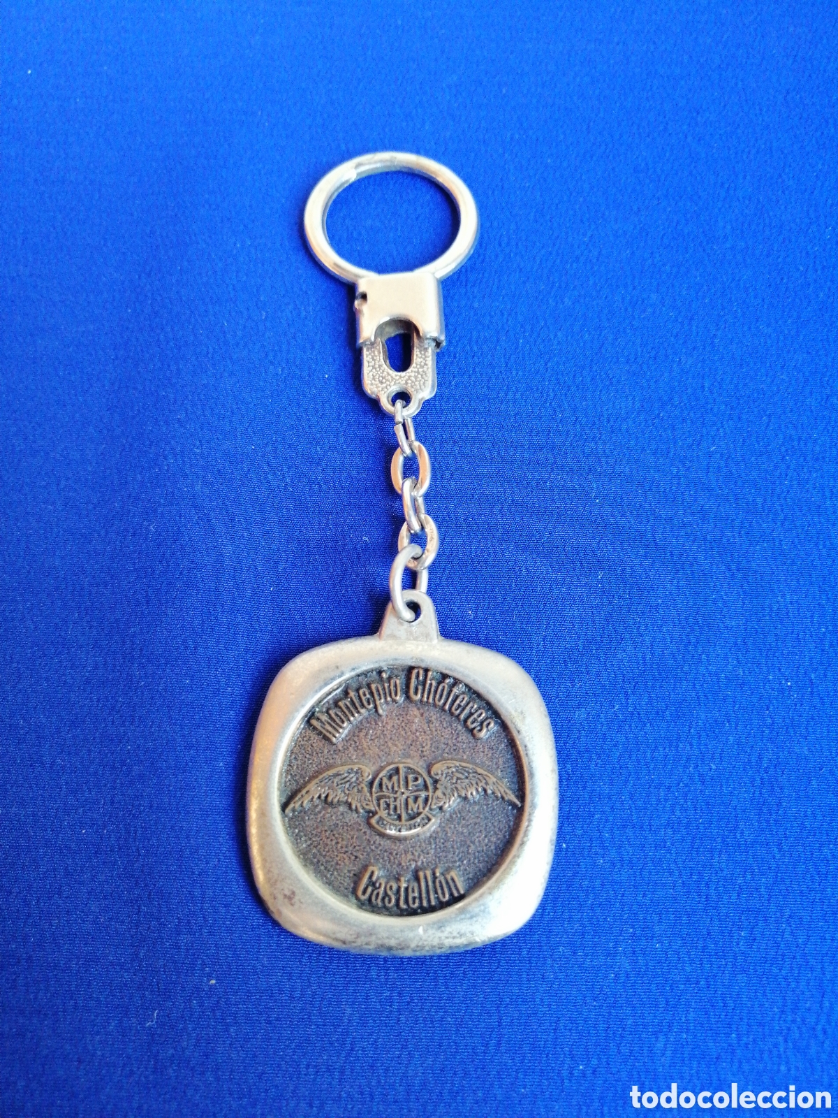 Collectionnisme de portes-cl&eacute;s: MONTEPIO DE CHOFERES - CASTELLON - BODAS DE ORO 50 ANIVERSARIO 1931 - 1981 LLAVERO PUBLICIDAD