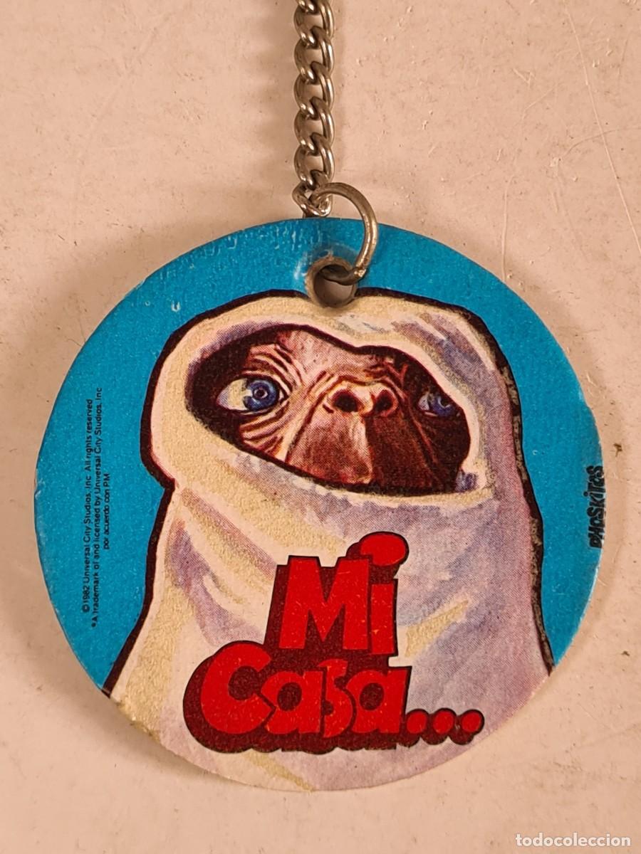 Coleccionismo de llaveros: Llavero ET El Extraterrestre Mi Casa... publicidad Phoskitos Regalos y Pastelitos 1982
