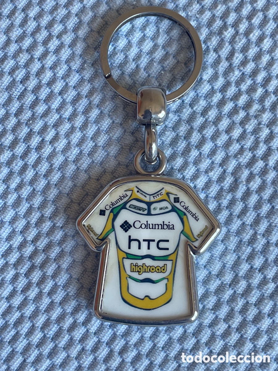 Coleccionismo de llaveros: Llavero de ciclismo del equipo COLUMBIA HTC