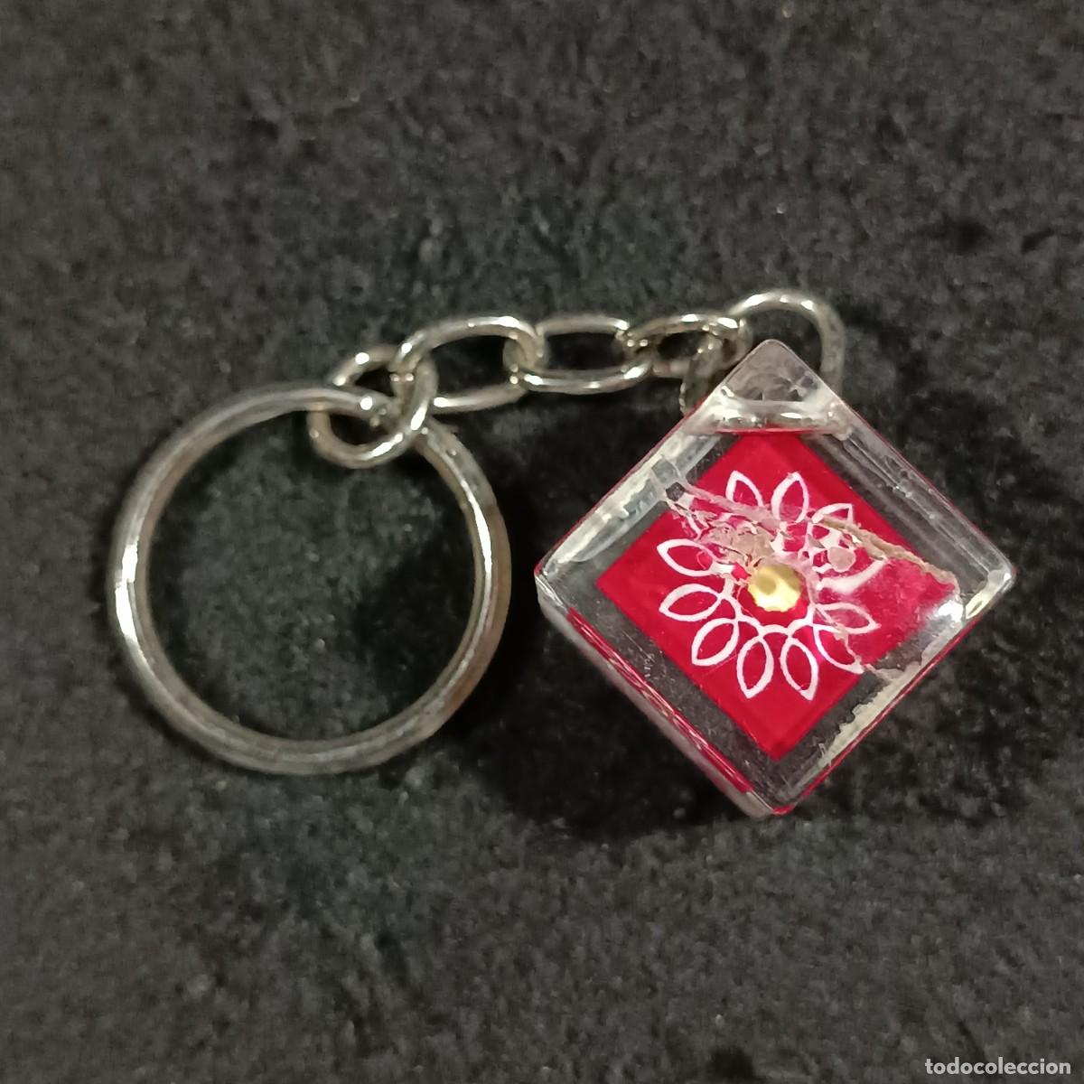 Coleccionismo de llaveros: LLAVERO - FLOR - A IDENTIFICAR - COMERCIAL - DE COLECCION - Foto 2