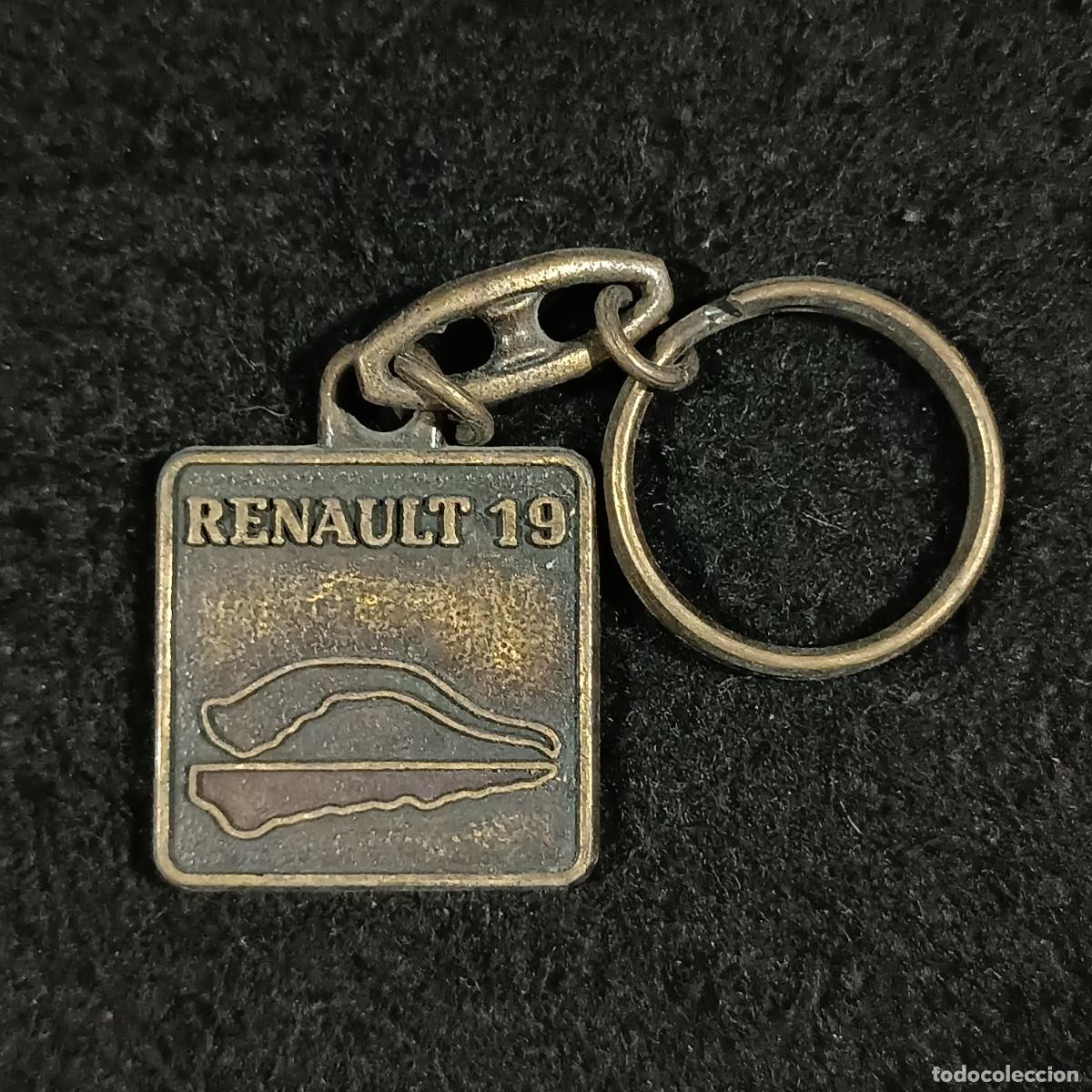 Coleccionismo de llaveros: LLAVERO - RENAULT 19 - DE COLECCION - Foto 1