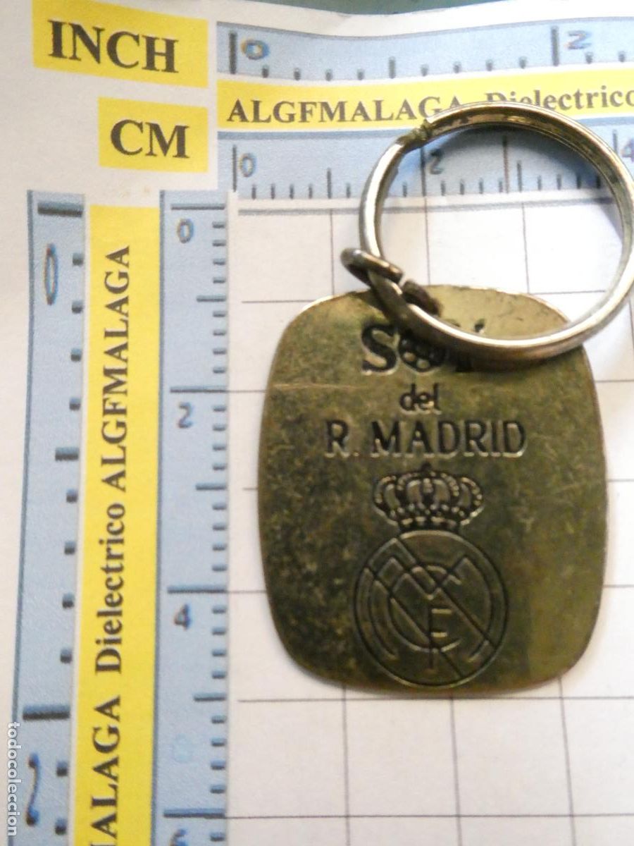 Collezionismo di Portachiavi: LLAVERO DE DEPORTES. F&Uacute;TBOL. REAL MADRID CF