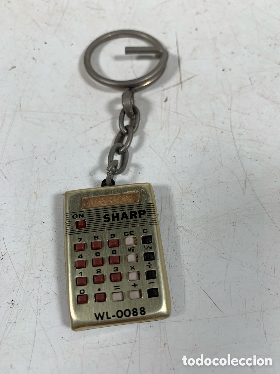Coleccionismo de llaveros: 01_ Llavero calculadora sharp - Foto 2