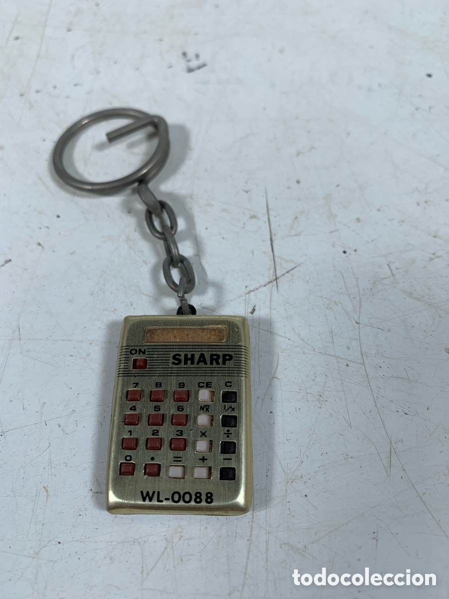Coleccionismo de llaveros: 01_ Llavero calculadora sharp - Foto 1