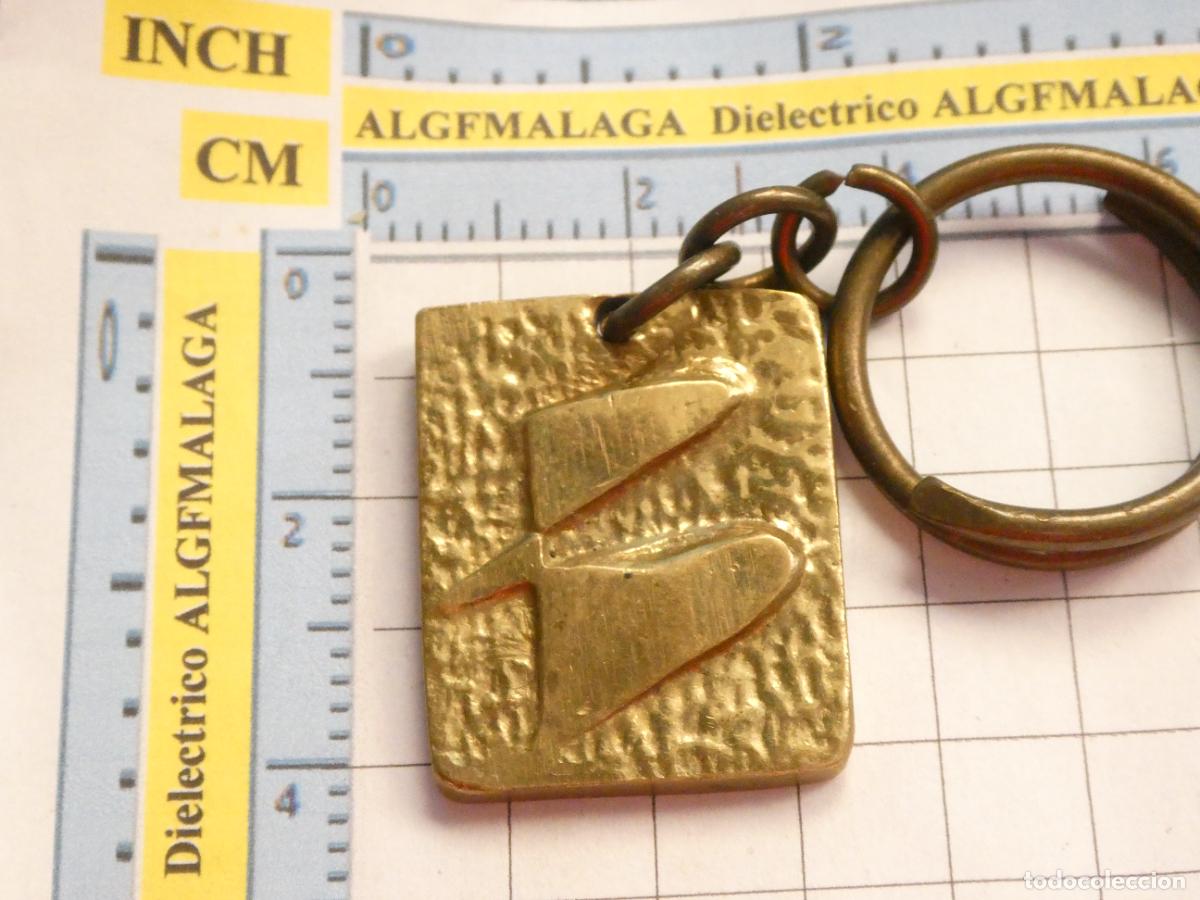 Sammlung von Schl&uuml;sselanh&auml;ngern: LLAVERO DE BANCOS CAJAS DE AHORRO. BANESTO. TIPO BRONCE