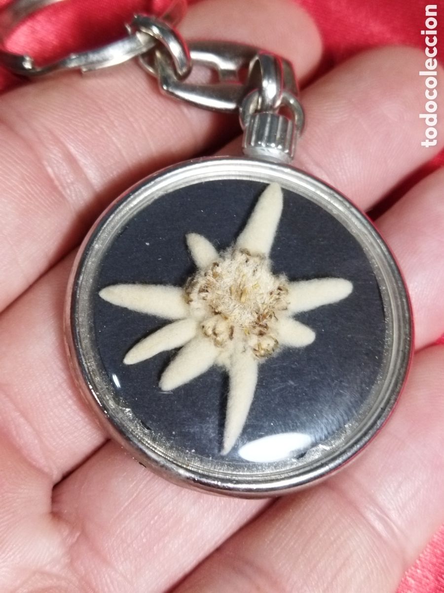 Coleccionismo de llaveros: Llavero flor Edelweiss - Foto 4