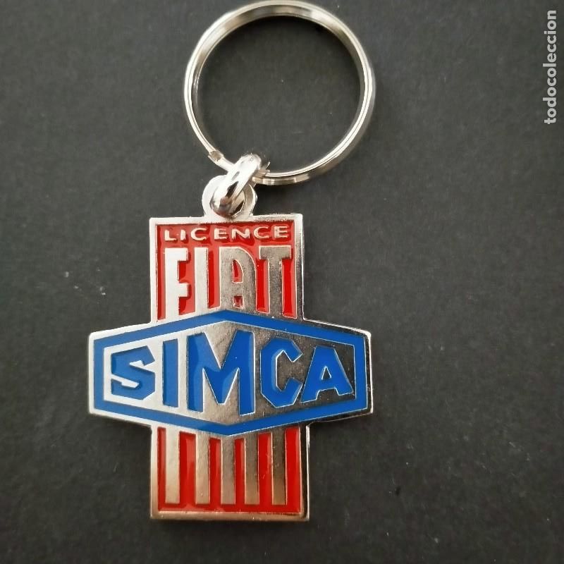 Collectionnisme de portes-cl&eacute;s: llavero simca / fiat