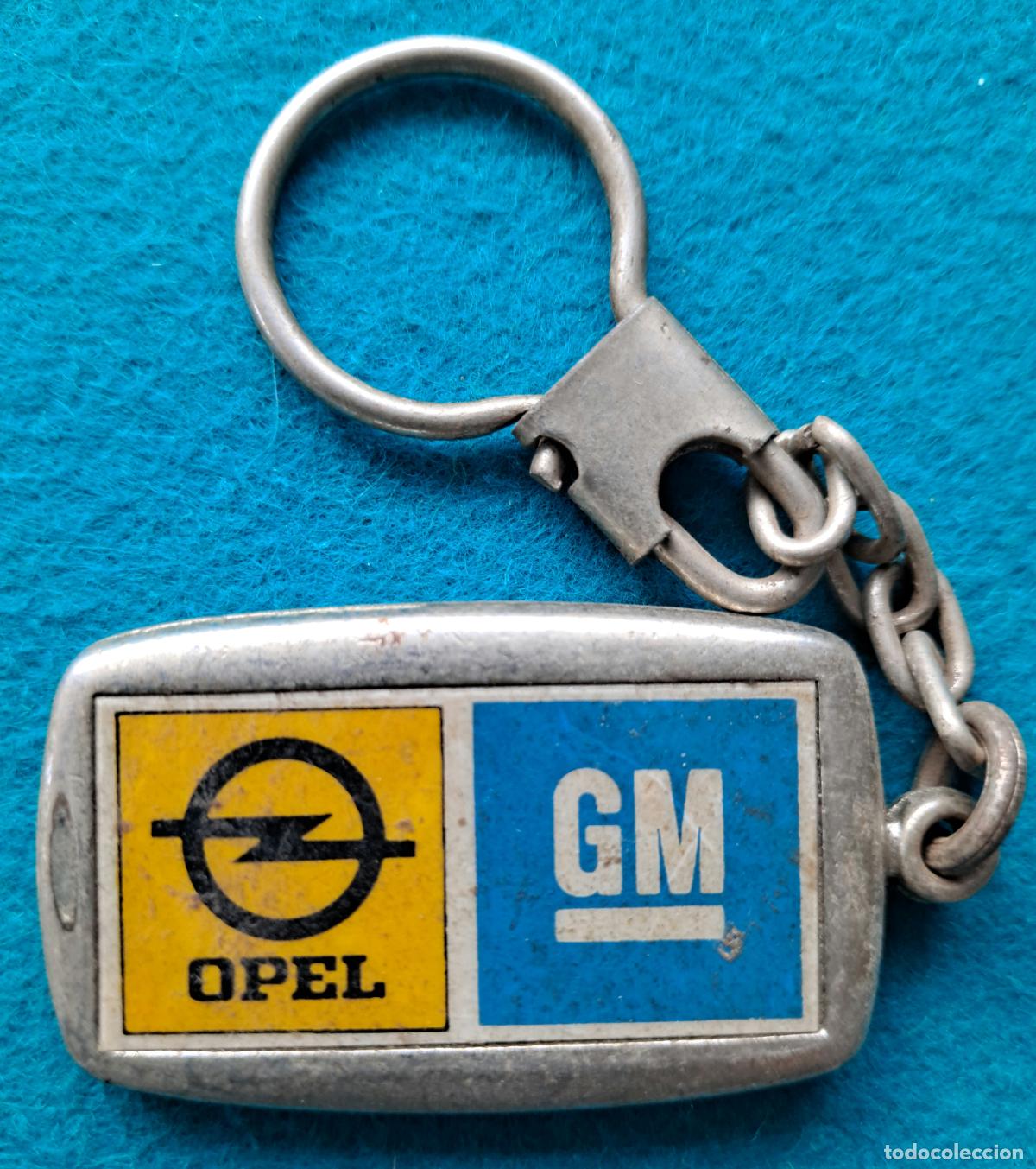 Coleccionismo de llaveros: RW LLAVERO METALICO AUTOMOVIL LOGO MARCA OPEL GM PUBLICIDAD PUBLICITARIO VALOP EXPOSICION Y TALLER