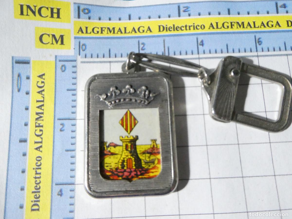 Collection of Keychains: LLAVERO DE TURISMO HER&Aacute;LDICA. ESCUDO HER&Aacute;LDICO BENIDORM ALICANTE