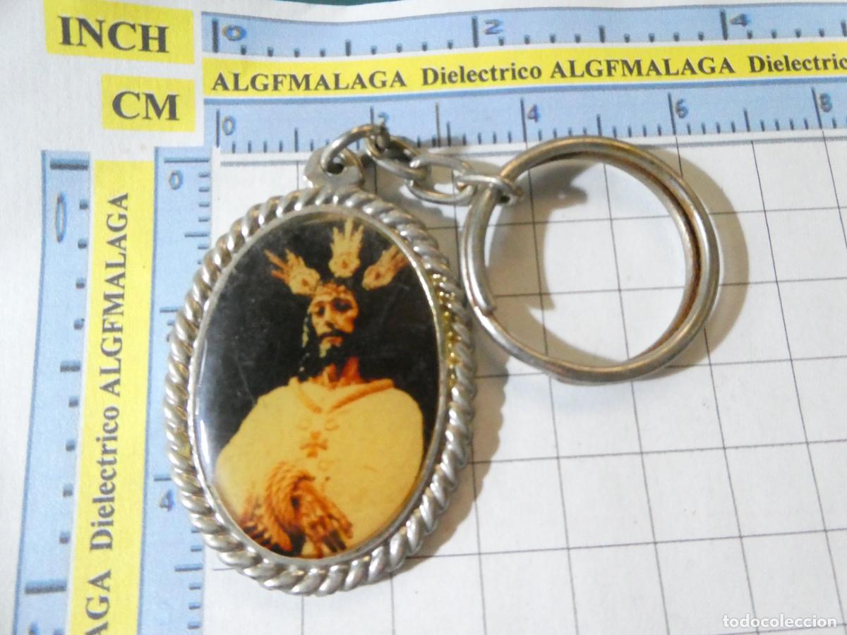 Collezionismo di Portachiavi: LLAVERO RELIGIOSO SEMANA SANTA. COFRAD&Iacute;A JES&Uacute;S CAUTIVO VIRGEN TRINIDAD M&Aacute;LAGA