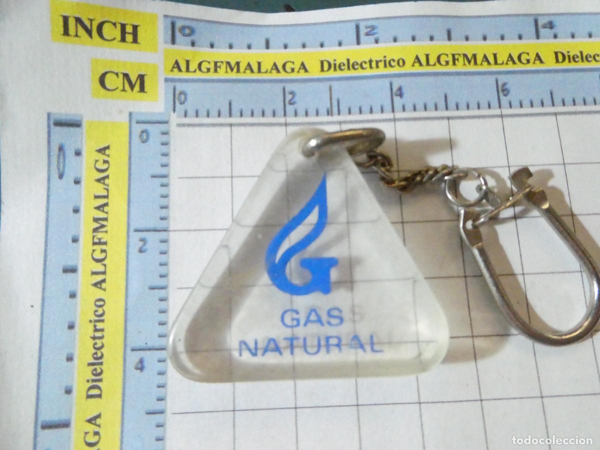 Coleccionismo de llaveros: LLAVERO DE GAS NATURAL - Foto 1