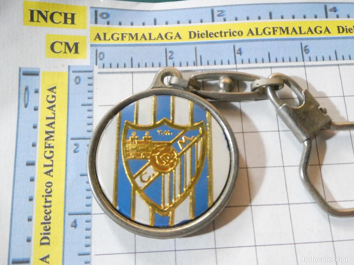 Colecionismo de porta-chaves: LLAVERO DE DEPORTES. F&Uacute;TBOL. CLUB DEPORTIVO M&Aacute;LAGA DESAPARECIDO EQUIPO