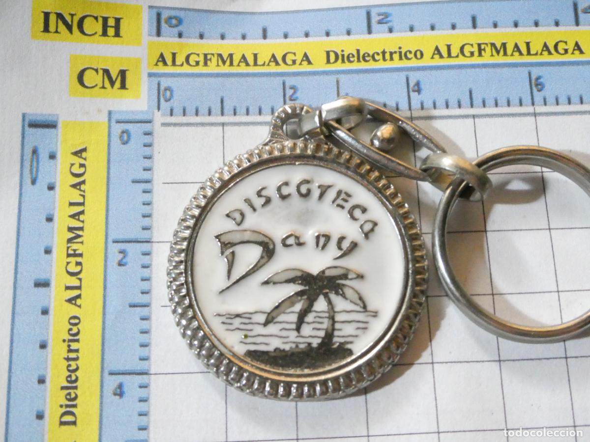 Colecionismo de porta-chaves: LLAVERO DE DISCOTECAS PUBS NIGHT CLUBS. DISCOTECA DANY ALHAUR&Iacute;N EL GRANDE M&Aacute;LAGA