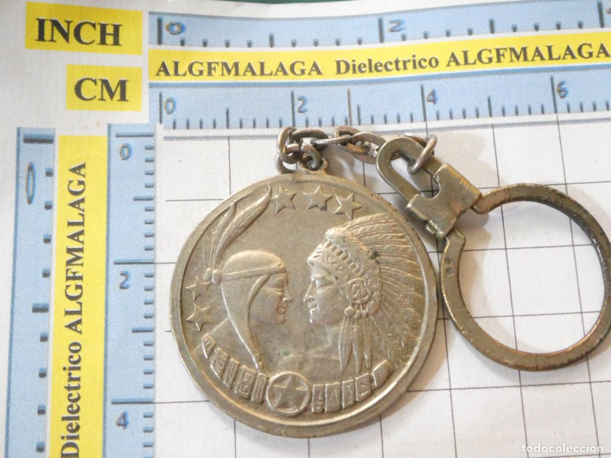 Collectionnisme de portes-cl&eacute;s: LLAVERO DE LA LLAMADA INDIA DEL AMOR. INDIOS AMERICANOS IND&Iacute;GENAS USA EEUU.
