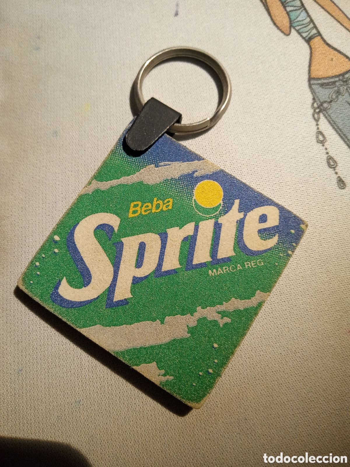 Coleccionismo de llaveros: Llavero Sprite (a&ntilde;os 90) - Foto 1