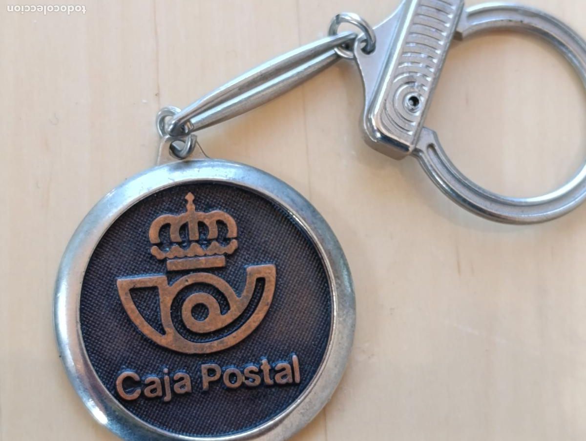 Coleccionismo de llaveros: ANTIGUO LLAVERO CAJA POSTAL.