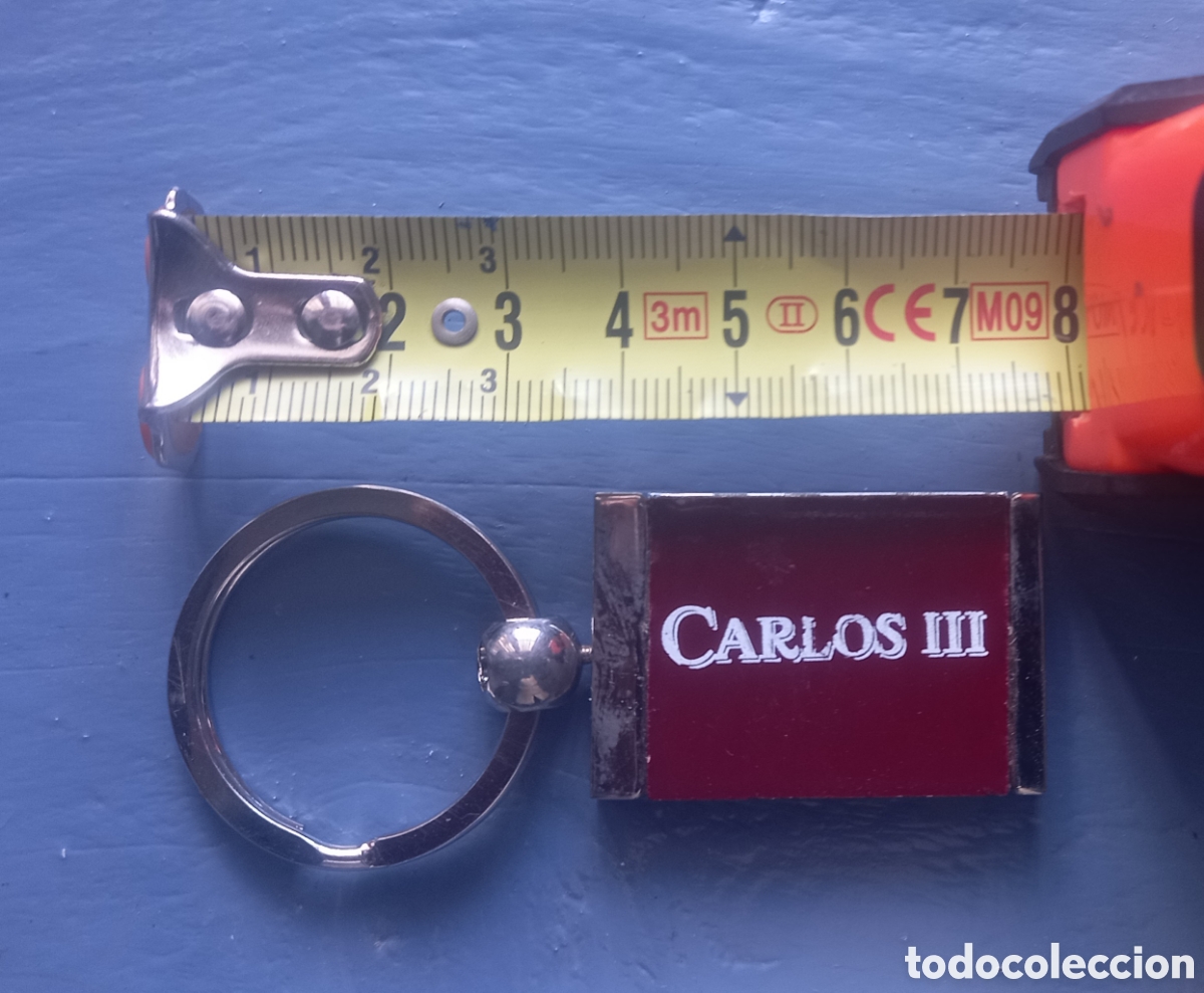 Coleccionismo de llaveros: Bonito llavero de Carlos III - Foto 2