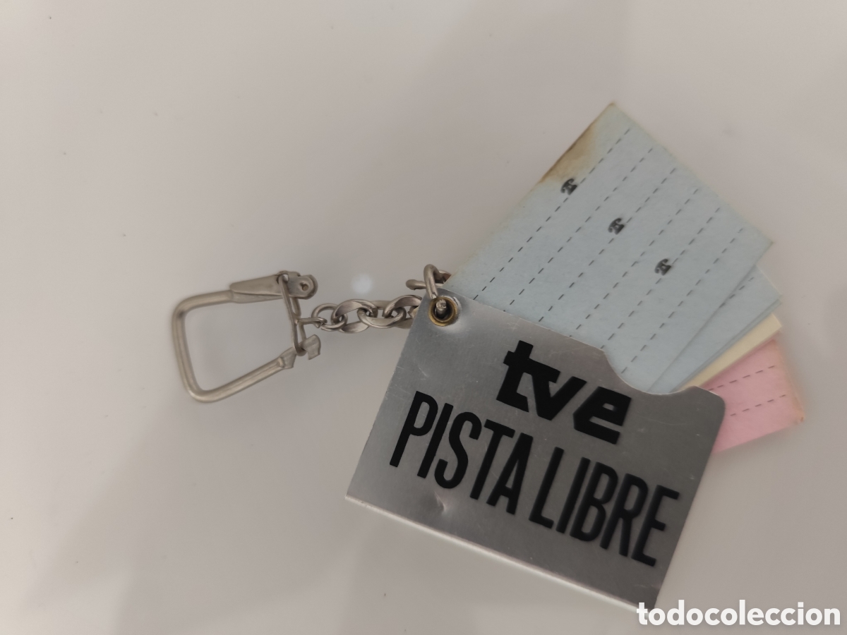 Coleccionismo de llaveros: Llavero TVE, Pista libre - Foto 3