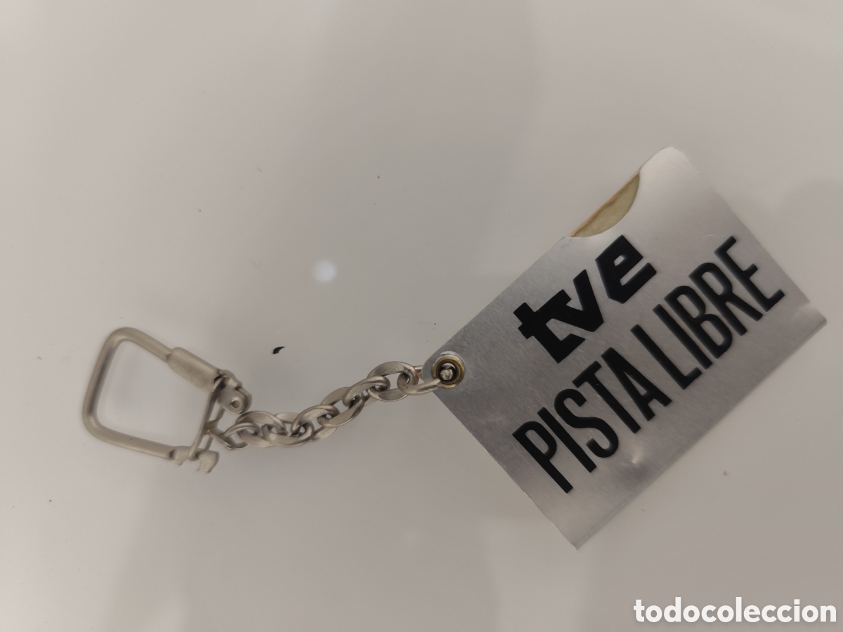 Coleccionismo de llaveros: Llavero TVE, Pista libre - Foto 1