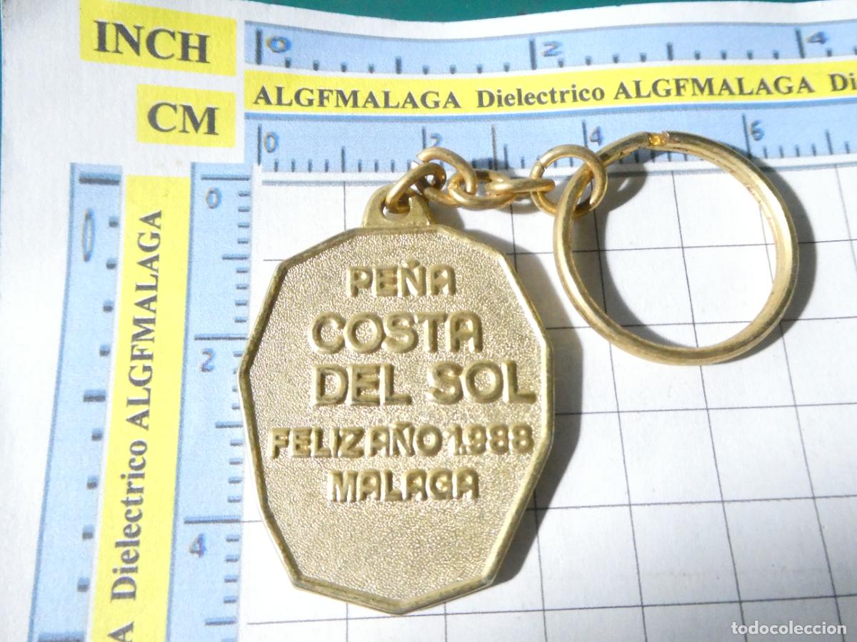 Coleccionismo de llaveros: LLAVERO DE LA PE&Ntilde;A COSTA DEL SOL A&Ntilde;O 1988 - Foto 2