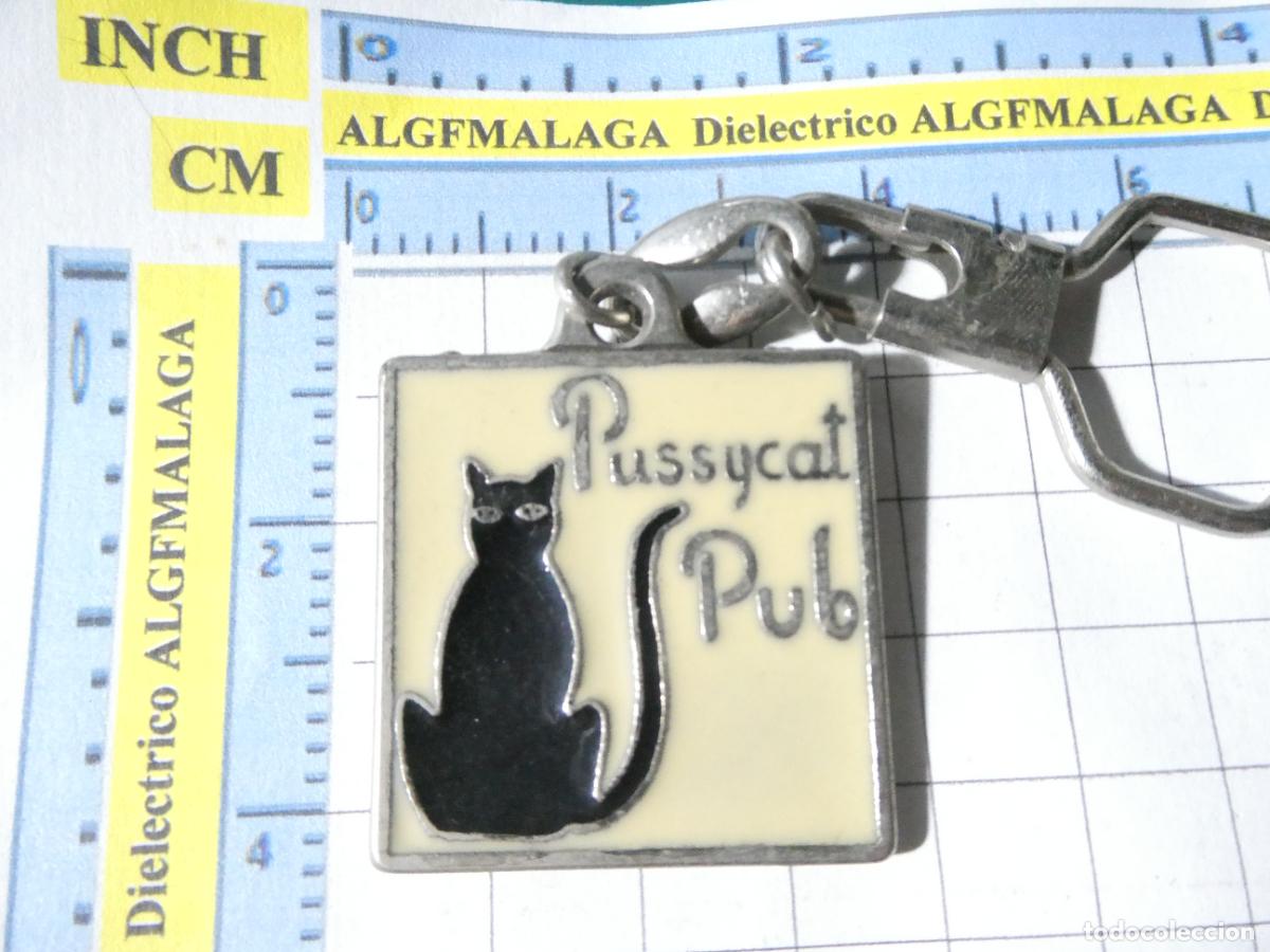 Sammlung von Schl&uuml;sselanh&auml;ngern: LLAVERO DE DISCOTECAS PUBS NIGHT CLUBS. DISCOTECA PUSSYCAT HUELVA