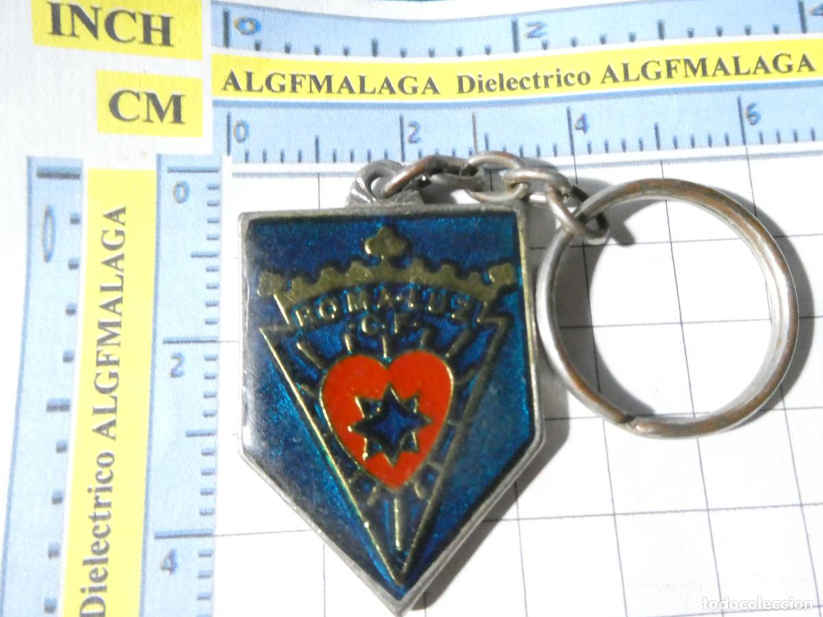 Collezionismo di Portachiavi: LLAVERO DE DEPORTES. F&Uacute;TBOL MODESTO MALAGUE&Ntilde;O. ROMA LUZ.