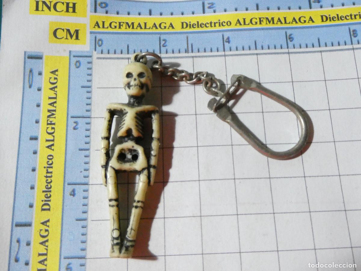 Collectionnisme de portes-cl&eacute;s: LLAVERO DE MINIATURAS FIGURITAS. ESQUELETO