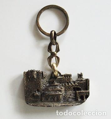 Collection of Keychains: LLAVERO DE C&Aacute;CERES - PLAZA MAYOR - DORADO - EXTREMADURA ESPA&Ntilde;A - RECUERDO - ARQUITECTURA - ARTE