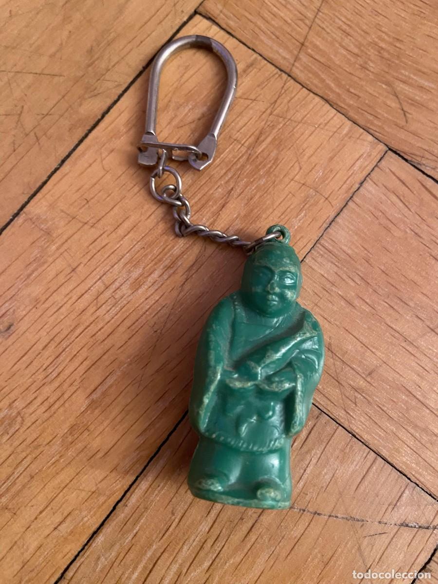 Coleccionismo de llaveros: ANTIGUO LLAVERO BUDA PESCADO