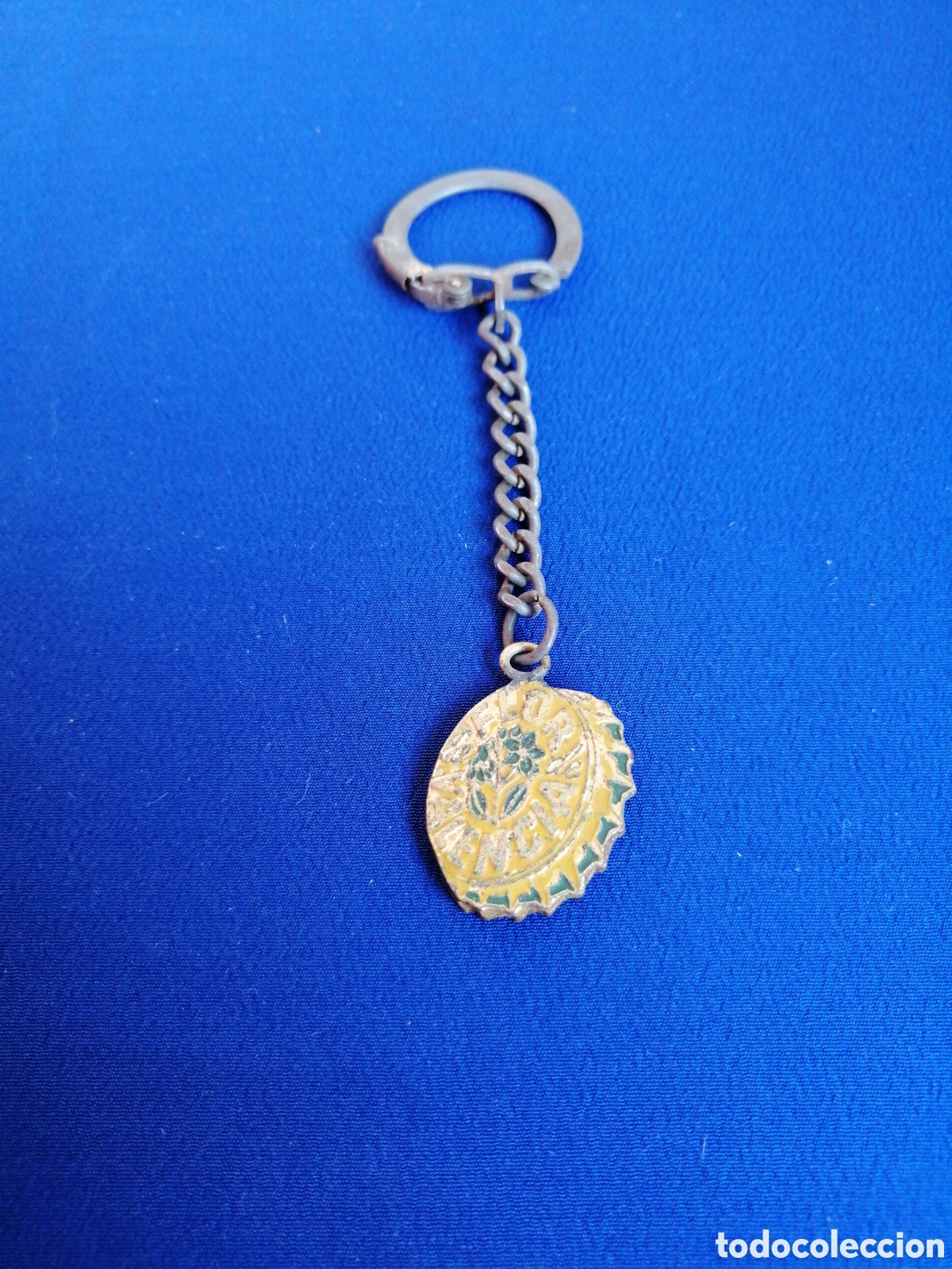 Collectionnisme de portes-cl&eacute;s: LA FLOR DE VALENCIA - GASEOSA - ZUMPP LIM&Oacute;N LLAVERO ANTIGUO DIF&Iacute;CIL DE CONSEGUIR