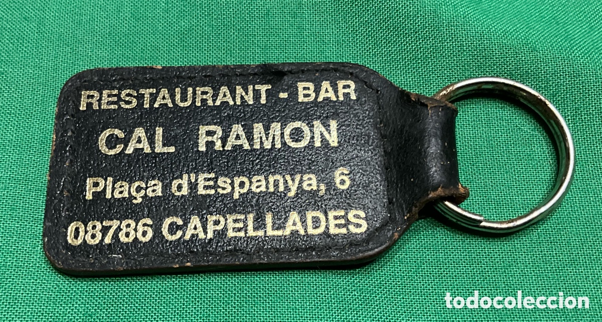 Coleccionismo de llaveros: LLAVERO PUBLICIDAD Restaurante CAL RAMON. Capellades
