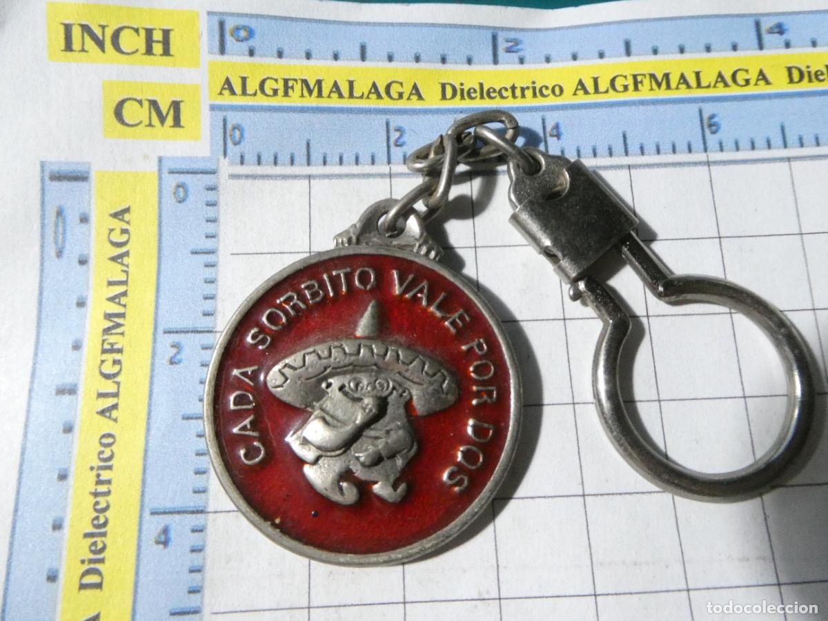 Collection of Keychains: LLAVERO DE BEBIDAS. CAF&Eacute;S SORBITO PALMA DE MALLORCA