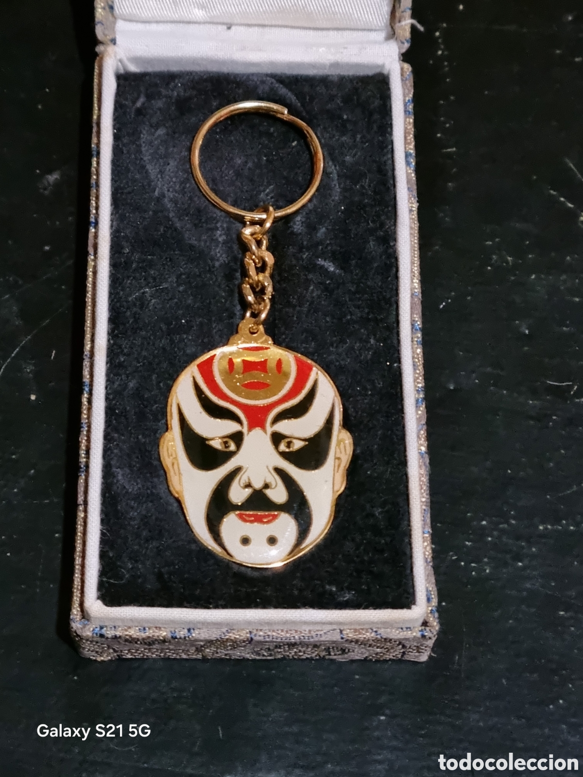 Coleccionismo de llaveros: ANTIGUO LLAVERO PEKING OPERA PAINTED FACES - Foto 1