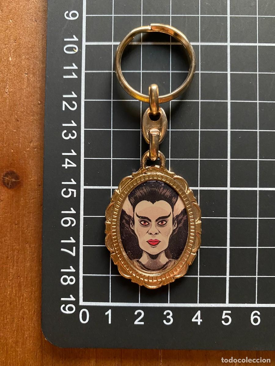 Coleccionismo de llaveros: LLAVERO METAL Y RESINA ORNAMENTO TERROR HORROR NUEVO SIN USO NOVIA FRANKENSTEIN
