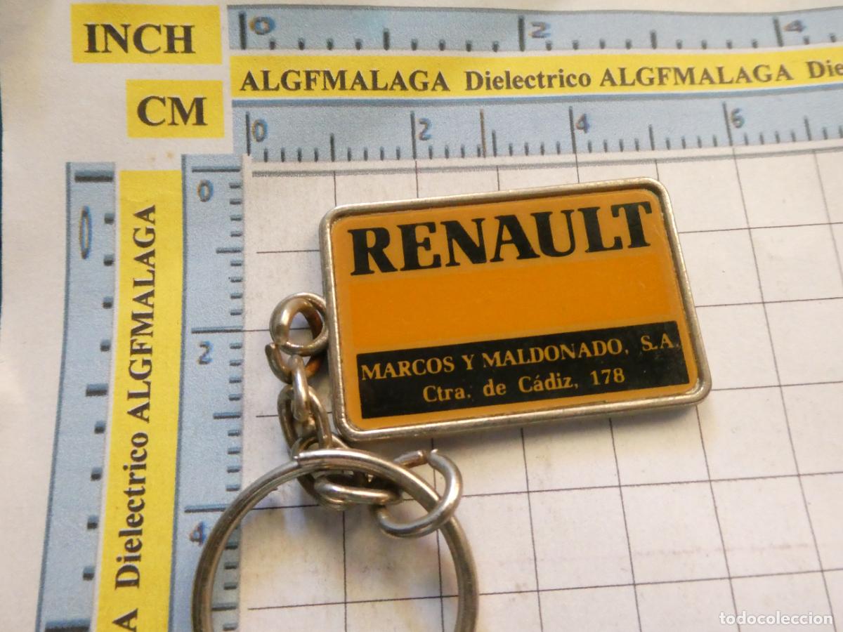 Coleccionismo de llaveros: LLAVERO DE COCHES MOTOS. RENAULT CONCESIONARIOS M&Aacute;LAGA