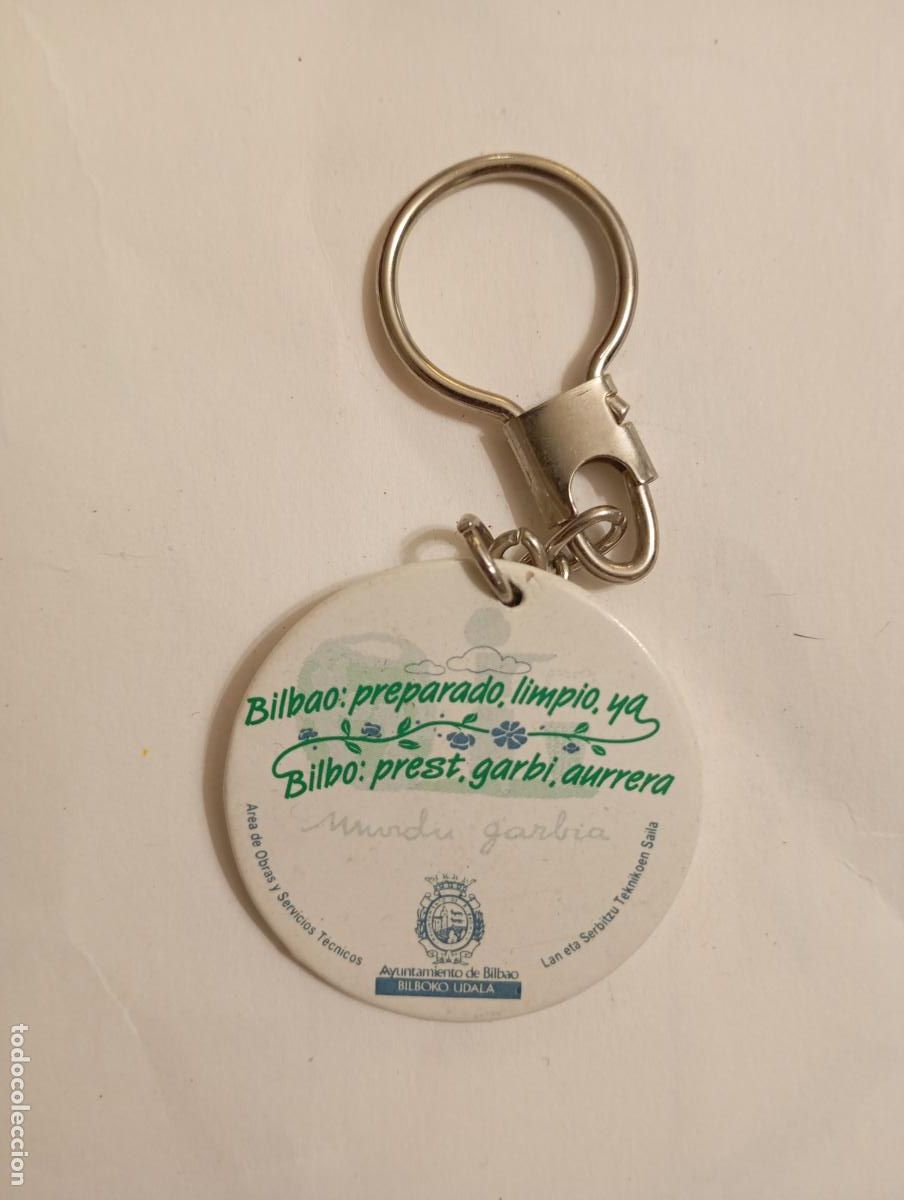 Coleccionismo de llaveros: LLAVERO BILBAO PREPARADO LIMPIO YA. CAR118