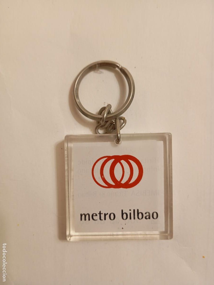 Colecionismo de porta-chaves: LLAVERO METRO BILBAO. CAR117
