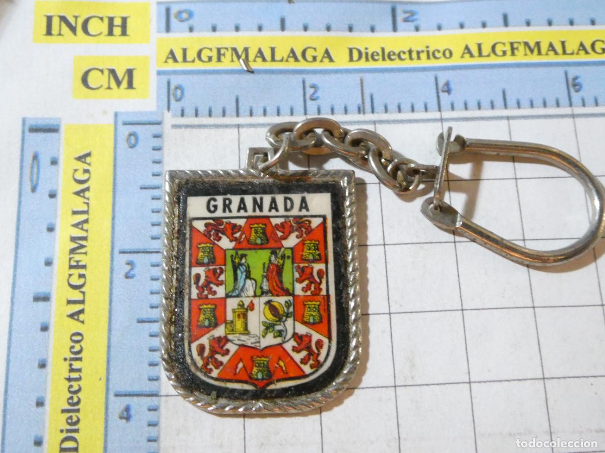 Colecionismo de porta-chaves: LLAVERO DE TURISMO HER&Aacute;LDICA. ESCUDO HER&Aacute;LDICO GRANADA