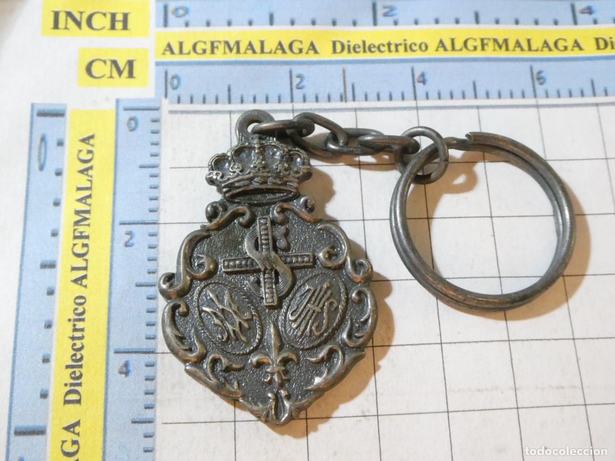 Sammlung von Schl&uuml;sselanh&auml;ngern: LLAVERO RELIGIOSO SEMANA SANTA. COFRAD&Iacute;A JESUS DE LA SENTENCIA Y MAR&Iacute;A GRACIA V&Eacute;LEZ M&Aacute;LAGA