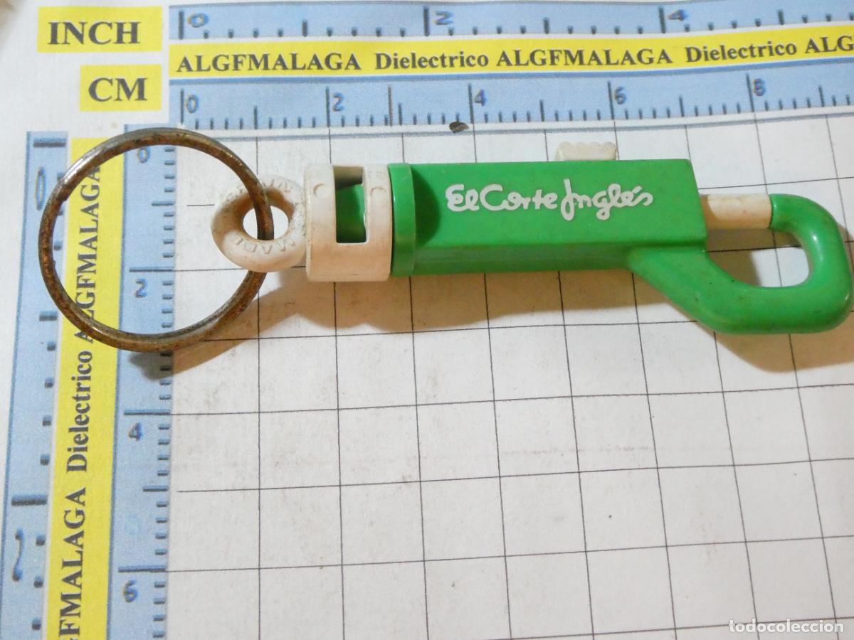 Collectionnisme de portes-cl&eacute;s: LLAVERO DE SUPERMERCADOS CENTROS COMERCIALES. EL CORTE INGL&Eacute;S MOSQUET&Oacute;N