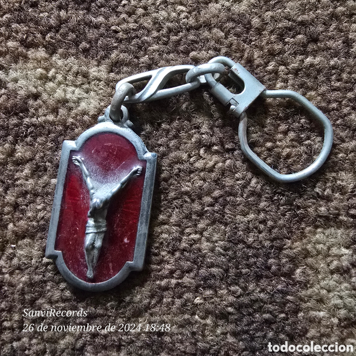 Collection of Keychains: LLAVERO JESUCRISTO CRUCIFICADO, COMERCIAL JUSUA S.A. (LAS PALMAS DE GRAN CANARIA)
