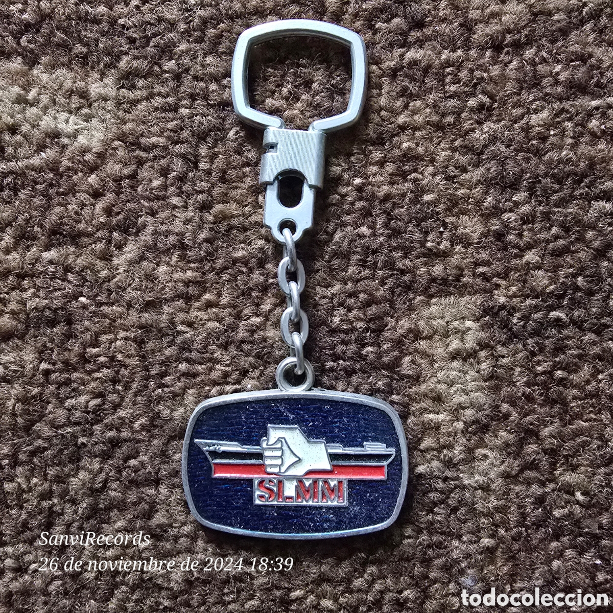 Collection of Keychains: LLAVERO SLMM, SINDICATO LIBRE MARINA MERCANTE