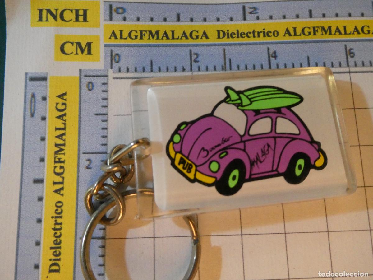 Sammlung von Schl&uuml;sselanh&auml;ngern: LLAVERO DE COCHES MOTOS. VOLSWAGEN ESCARABAJO DISCOTECA PUB BOOMBAR M&Aacute;LAGA