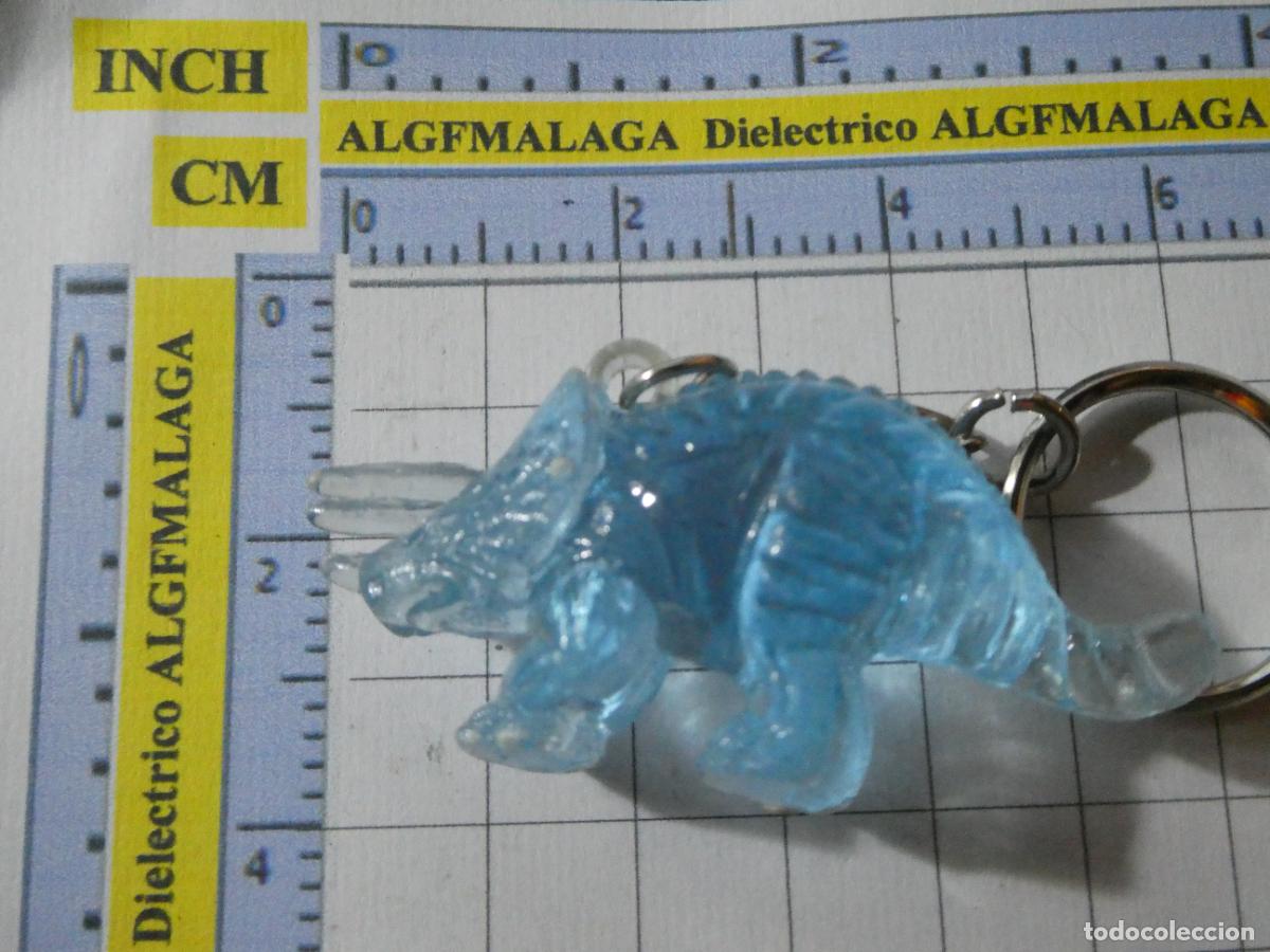 Coleccionismo de llaveros: LLAVERO DE MINIATURAS FIGURITAS. DINOSAURIO TRICERATOPS