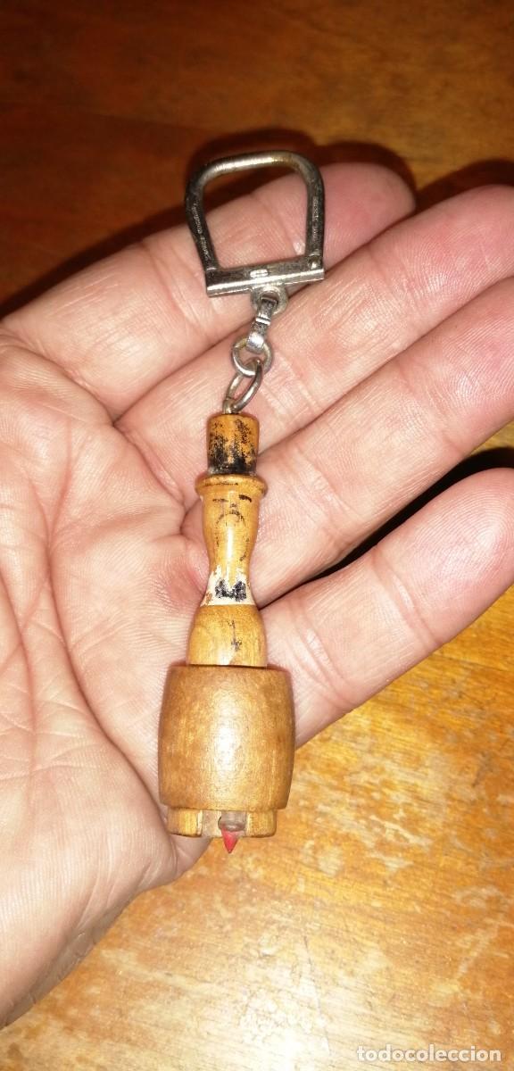 Colecionismo de porta-chaves: DIVERTIDO LLAVERO EROTICO FIGURA MADERA MU&Ntilde;ECO GRAN PENE FALO HUMOR IDEAL COLECCION