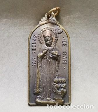 Coleccionismo de llaveros: LLAVERO DE METAL SAN NICOLAS DE BARI - LLAV-26351 - B-991