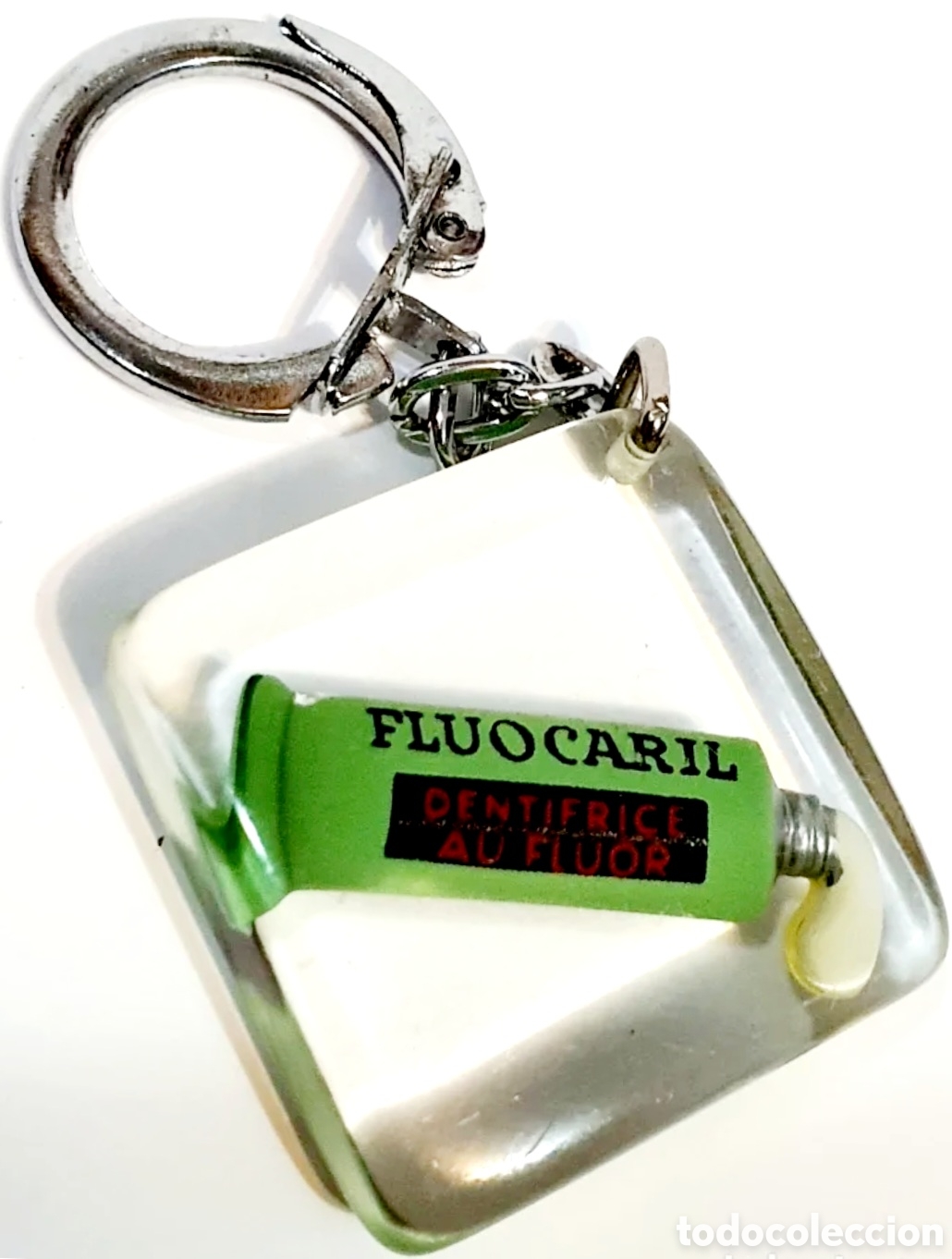 Coleccionismo de llaveros: LLAVERO FLUOCARIL ORIGINAL DE LA &Eacute;POCA - Foto 1