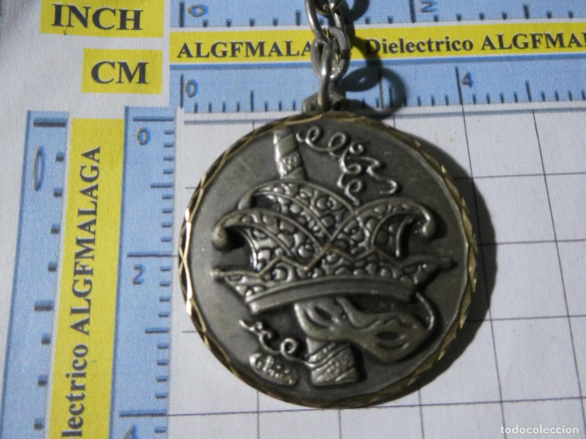 Sammlung von Schl&uuml;sselanh&auml;ngern: LLAVERO DE CARNAVALES DE M&Aacute;LAGA ASOCIACI&Oacute;N CULTURAL AMIGOS CARNAVAL 86 1986